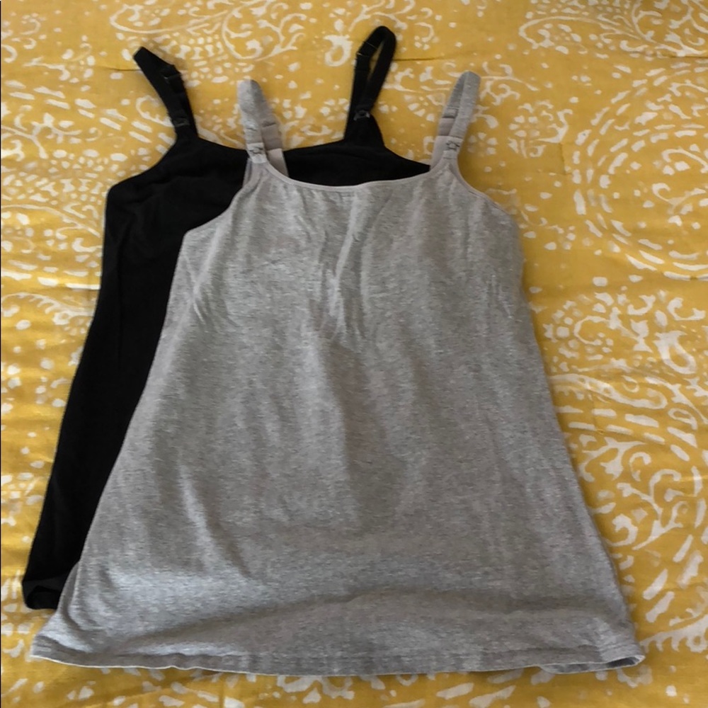 Gilligan & O’Malley nursing tanks Small